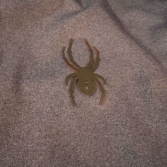 Spyder Active Pro WB Short Sleeve Blue Black Shirt Men’s Sz M Athleisure Top - Picture 8 of 9